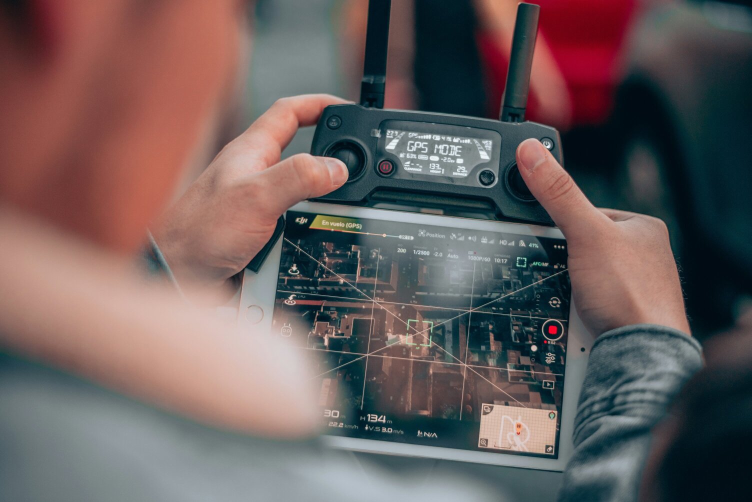 A drone pilot's view